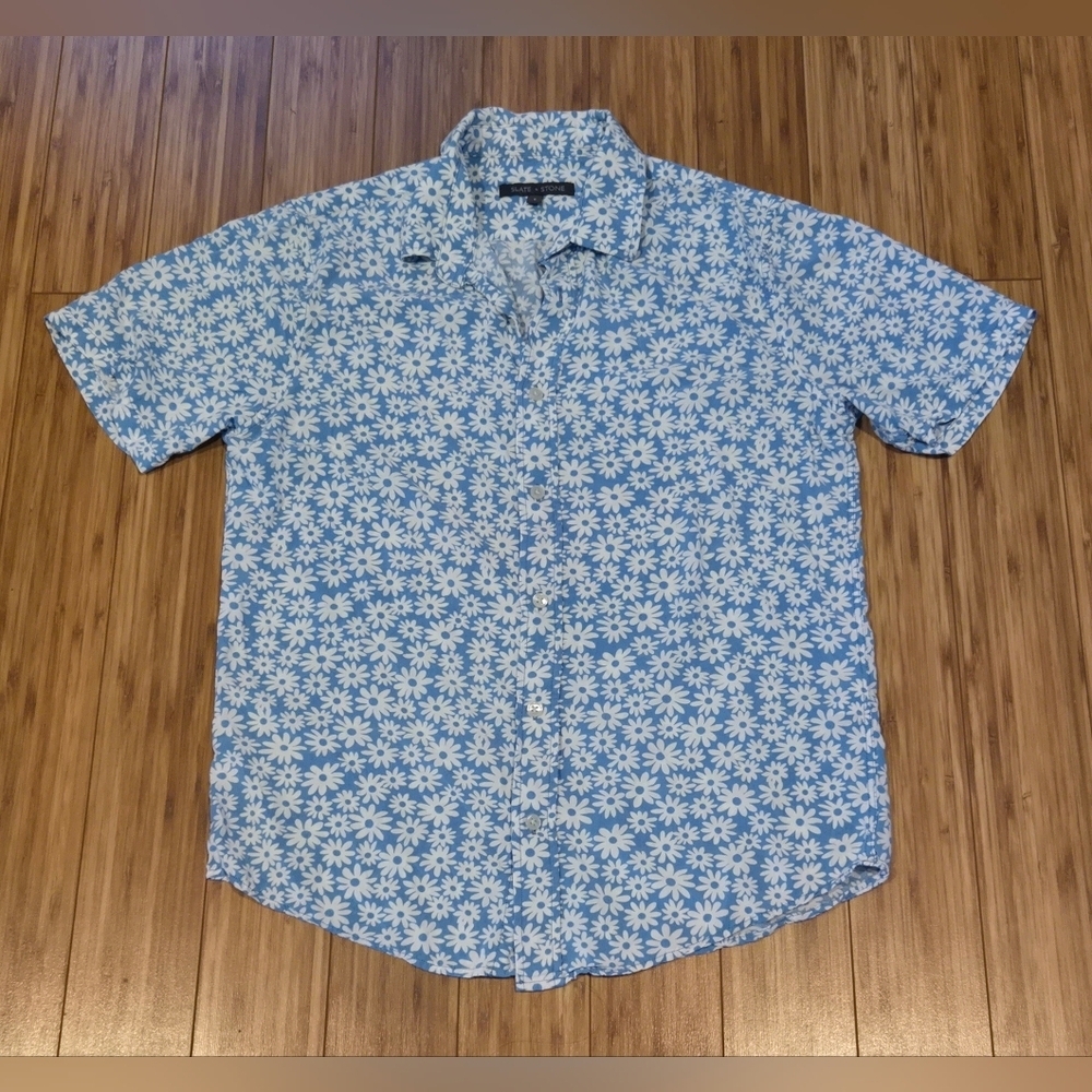 NWOT Slate & Stone Men's Floral Shirt
